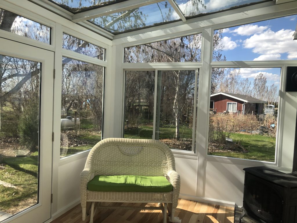Glass Roof Sunroom for Heyburn Idaho | Dream Room Design